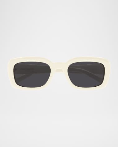 Saint Laurent Recycled Acetate Rectangular Sunglasses