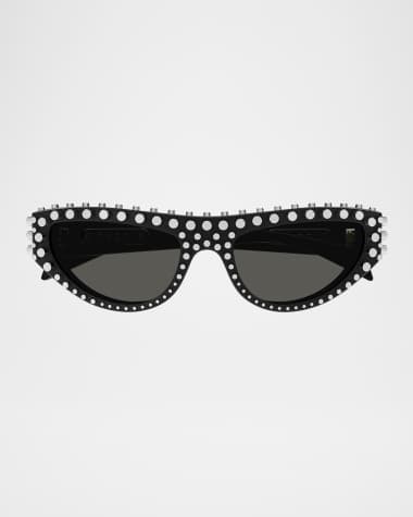 Gucci Cat-Eye Recycled Acetate Sunglasses