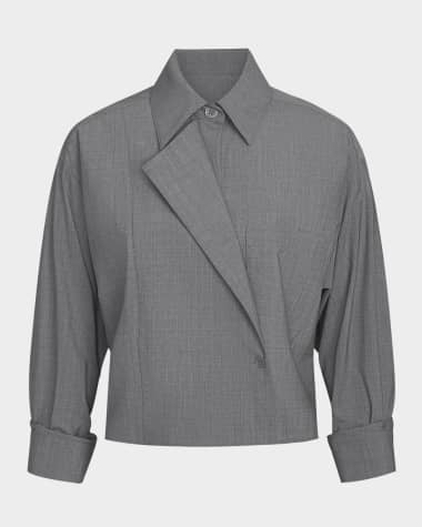 TWP Next Chapter Asymmetric Shirt