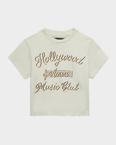 Amiri Boy's Music Club Graphic T-Shirt, Size 4-12