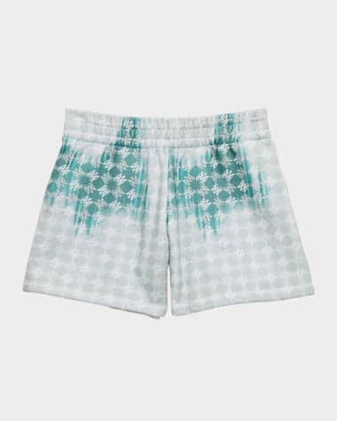 Amiri Boy's 4M Embossed Sweat Shorts, Size 4-12