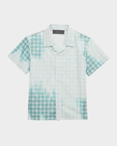 Amiri Boy's 4M Printed Shirt, Size 4-12