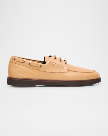 Giuseppe Zanotti Men's Harbour Leather Boat Shoes