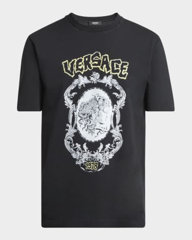 Versace Men's Medusa Punk T-Shirt