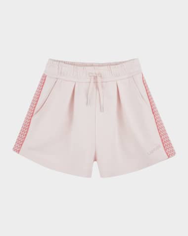 Lanvin Girl's Curb Braid Detailed Shorts, Size 4-6