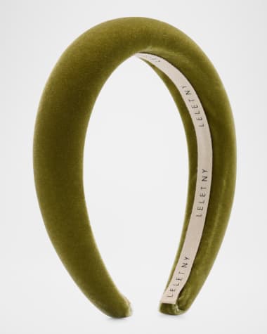 Lelet Ny Heloise Velvet Padded Headband