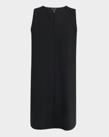 Eileen Fisher Sleeveless Ponte Shift Dress
