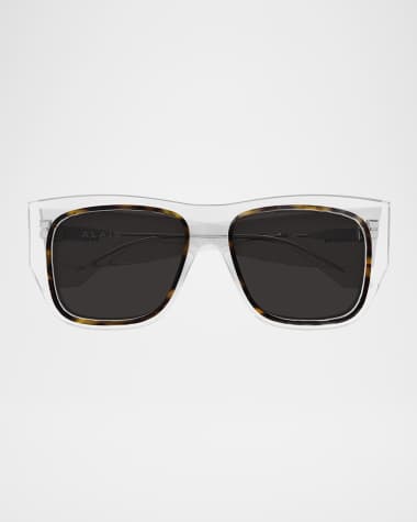 ALAIA Rectangle Acetate Sunglasses