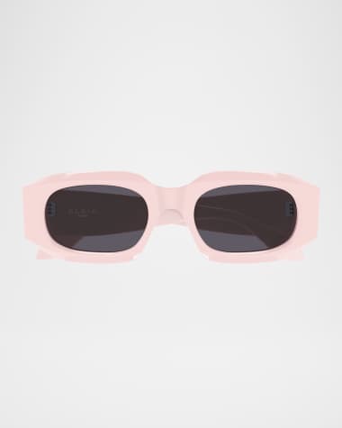 ALAIA Rectangle Acetate Sunglasses