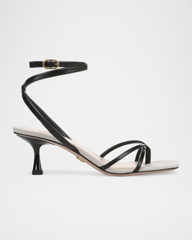 Veronica Beard Caterina Leather Sandals