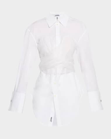 Jean Paul Gaultier Long Draped Shirt