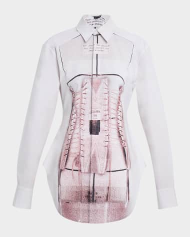 Jean Paul Gaultier TATTOO MARINIERE ドレス - Ecru, Black