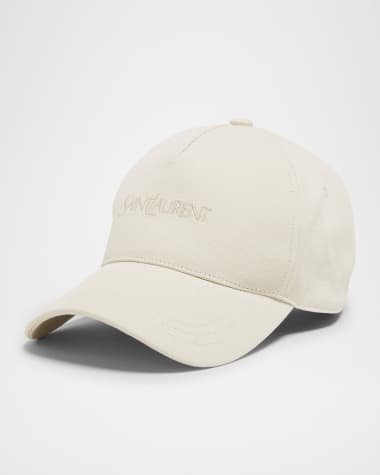 Saint Laurent Embroidered Logo 5-Panel Vintage Cap