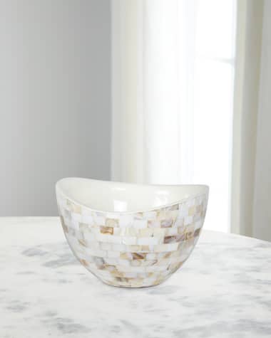 Regina Andrew Mother of Pearl Jake Bowl, Small