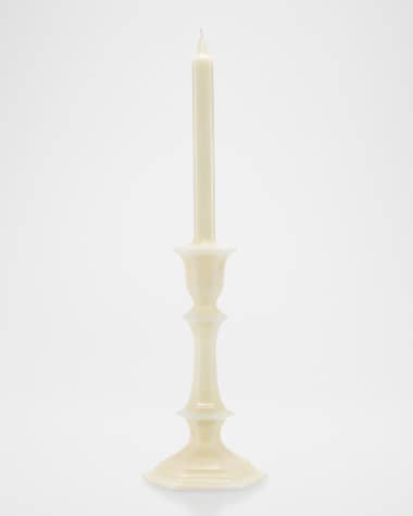 Baccarat Harcourt Candlestick Candle, Ivory