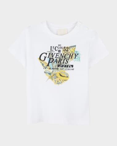Givenchy Boy's Logo & Sea Shell-Print T-Shirt, Size 12M-3