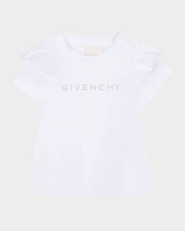 Givenchy Girl's Glitter Logo-Print T-Shirt, Size 12M-3