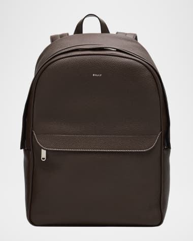 Bally Men's Oeden Leather Backpack