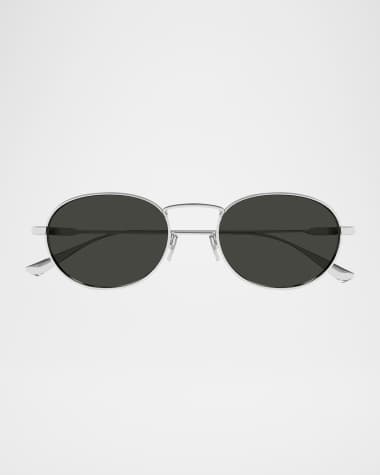 Saint Laurent Round Metal Sunglasses