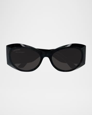 Balenciaga Acetate Butterfly Sunglasses