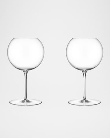Orrefors Geometry 24.5 oz. Red Wine Glasses, Set of 2