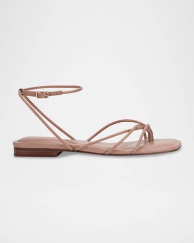 Marc Fisher LTD Mayte Strappy Tubular Ankle-Strap Sandals