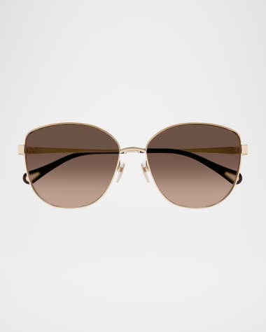 Chloe Butterfly Acetate Sunglasses