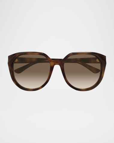 Chloe Round Acetate Sunglasses