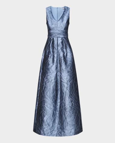 sachin and babi light blue dress 24 Stylish Boho Mother-of-the-Bride Dresses main image 1