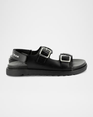 Marc Jacobs Kid's Leather Dual Buckle Sandals, Toddlers/Kids