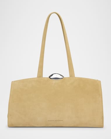 Benedetta Bruzziches Serena Suede Shoulder Bag