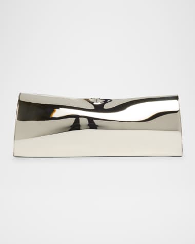 Benedetta Bruzziches Corvette Brass Long Clutch Bag