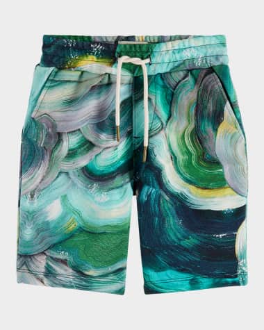 Scotch & Soda Boy's Abstract-Print Bermuda Shorts, Size 4-12