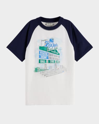 Scotch & Soda Boy's Artwork Graphic Organic Cotton Tee, Size 4-12