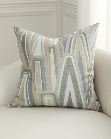 D.V. KAP Home Ridgepoint Decorative Pillow, 24" Square
