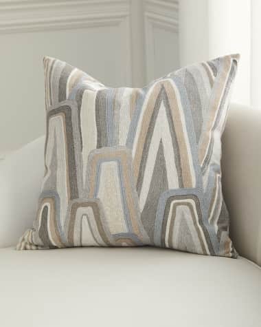 D.V. KAP Home Ridgepoint Decorative Pillow, 24" Square