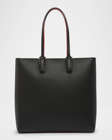 Christian Louboutin Cabata Empire Spike Tote Bag in Leather