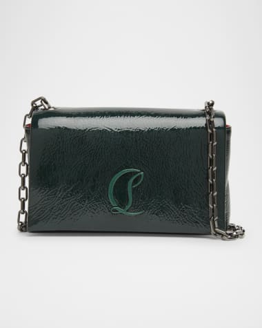 Christian Louboutin Loubi54 Small Clutch Bag in Naplak Leather