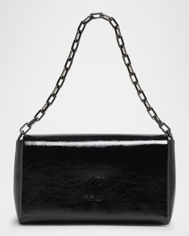 Christian Louboutin Loubi54 Large Flap Shoulder Bag in Naplak Leather