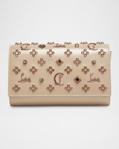 Christian Louboutin Paloma Loubinthesky Clutch Bag in Nappa Perle Leather