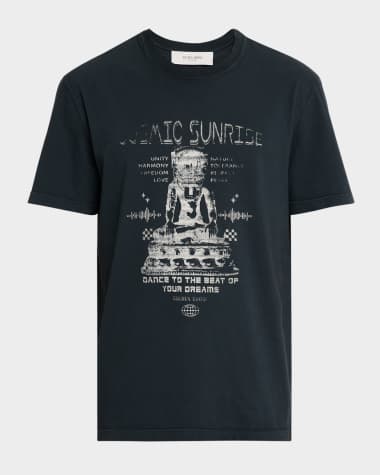 Golden Goose Men's Cosmic Sunrise Jersey T-Shirt