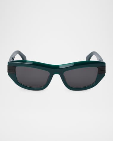 Palm Angels Claire Cat-Eye Acetate Sunglasses