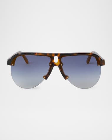 Palm Angels Trinity Aviator Acetate Sunglasses