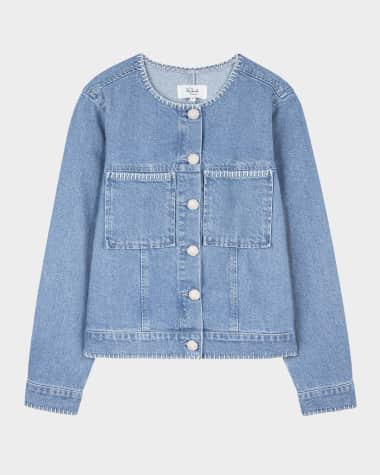 Rails Lido Blanket Stitch Denim Jacket