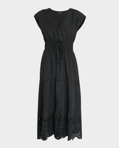 Rails Lucia Eyelet Midi Dress