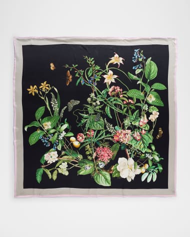 St. Piece Ava Double-Sided Silk Scarf