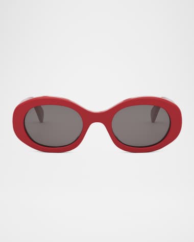 Celine Triomphe Oval Sunglasses