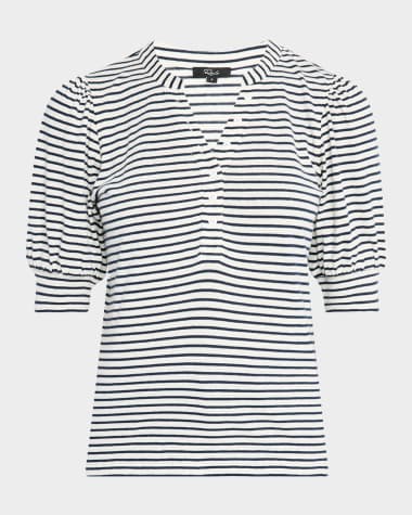 Rails Jewel Striped Top