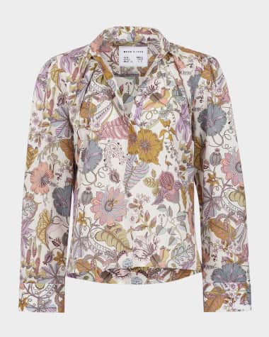 CISSA Liberty of London - Fantasy Land Floral The Puff Shirt