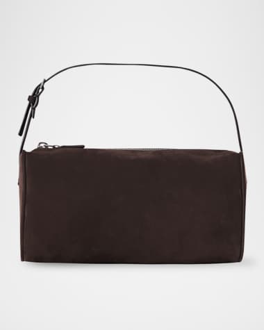 THE ROW 90's Small Top-Handle Bag in Nubuck